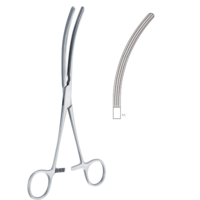 彎無創(chuàng)齒腸夾持鉗