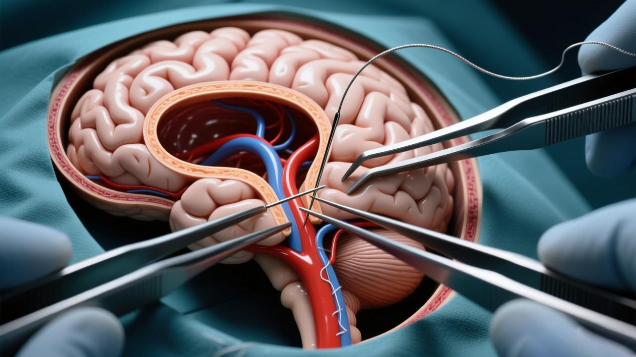 顯微吻合技術(shù)流程示意圖