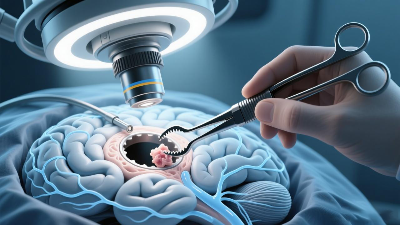 神經(jīng)外科取樣鉗示意圖