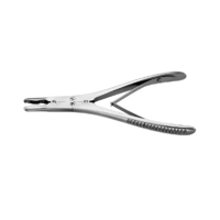 Ruskin雙關(guān)節(jié) 不銹鋼 直頭 微彎 總長18cm 咬骨鉗