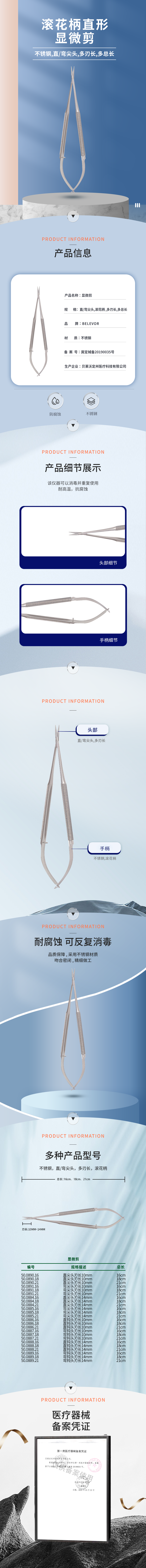 不銹鋼 滾花柄 顯微剪-50.0890.16-詳情頁.png