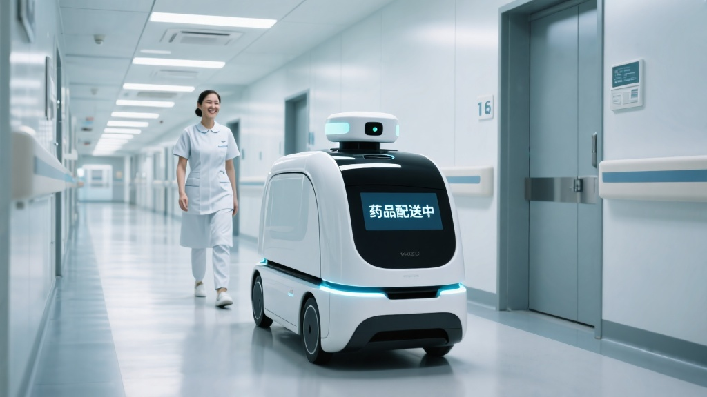 醫(yī)院服務(wù)與物流機(jī)器人