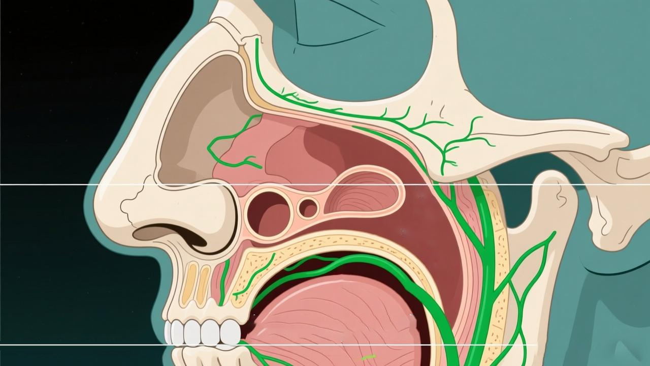 經(jīng)鼻蝶竇手術(shù)解剖示意圖