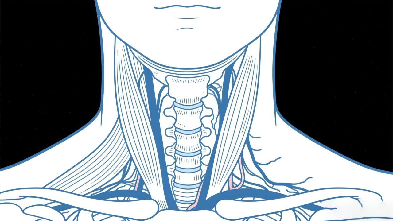 氣管切開手術(shù)示意圖