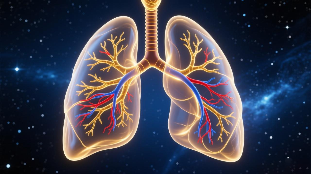 肺移植手術示意圖