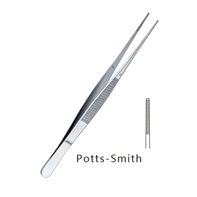 Potts-Smith直头有齿精细镊
