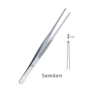 Semken直头有钩整形镊