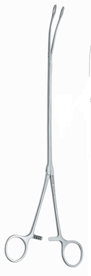 胸腔镜海绵钳细杆带齿