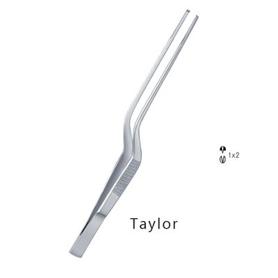 Taylor直头有钩枪状镊