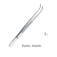 Potts-Smith弯头有鈎精细镊