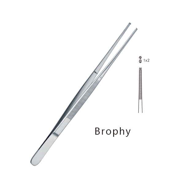 Brophy直頭有鉤胸腔鑷