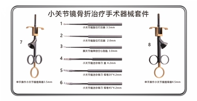 小关节镜骨折治疗手术器械套件