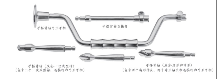 成套 手搖骨鉆