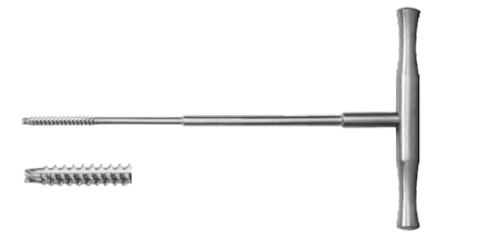 骨錐 15cm T型 空心螺紋絲錐